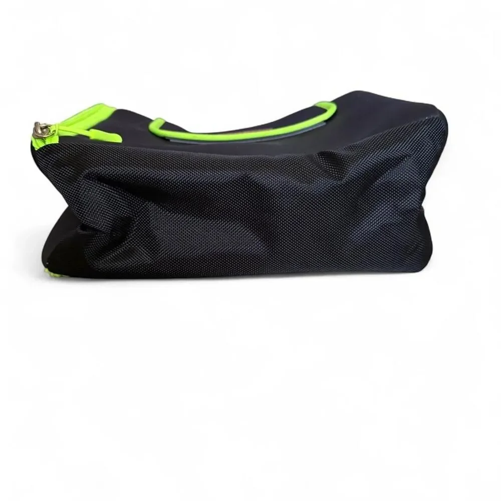 Kanga ULINE Iceless Cooler Bag Black Neon Green Insulated